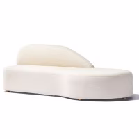 Sofá de diseño Mozart en tejido bouclé