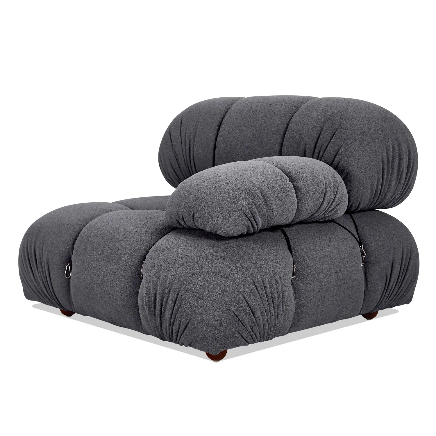 Canapé modulable 2 pièces Laurel avec accoudoirs
