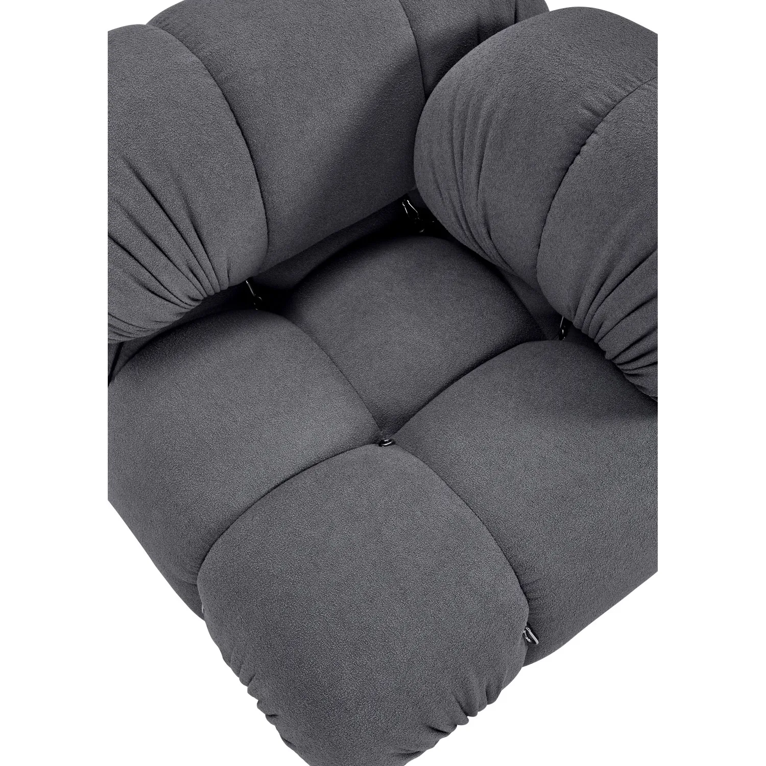 Canapé modulable 2 pièces Laurel avec accoudoirs