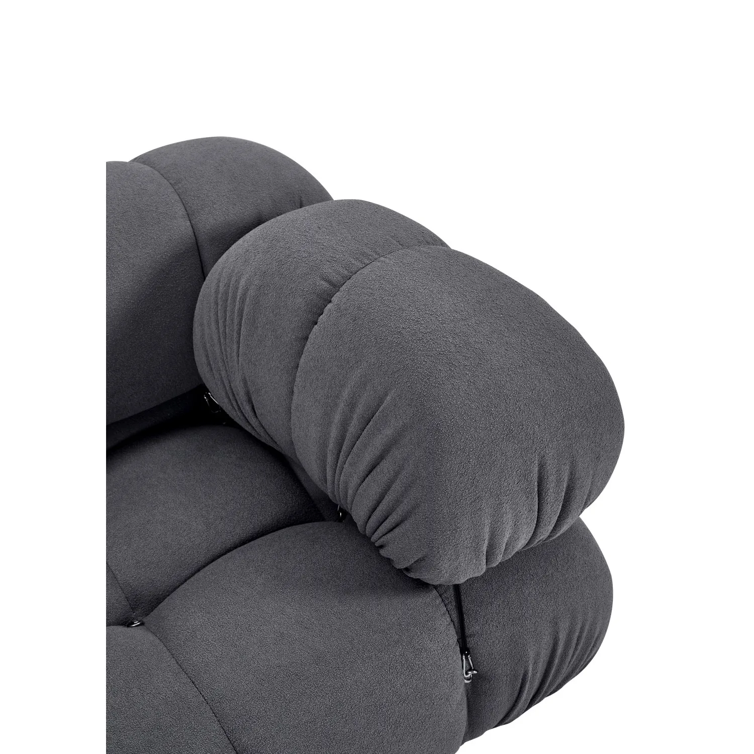 Canapé modulable 2 pièces Laurel avec accoudoirs