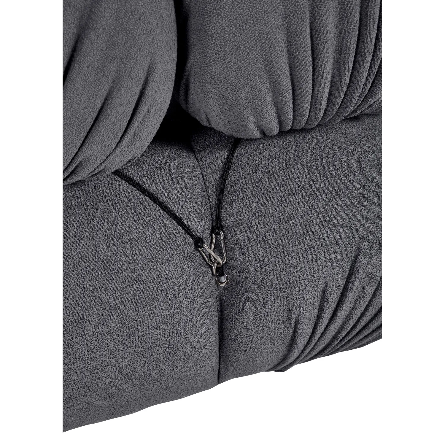 Canapé modulable 2 pièces Laurel avec accoudoirs