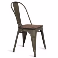 Pack 4 chaises Moulin en rotin synthétique