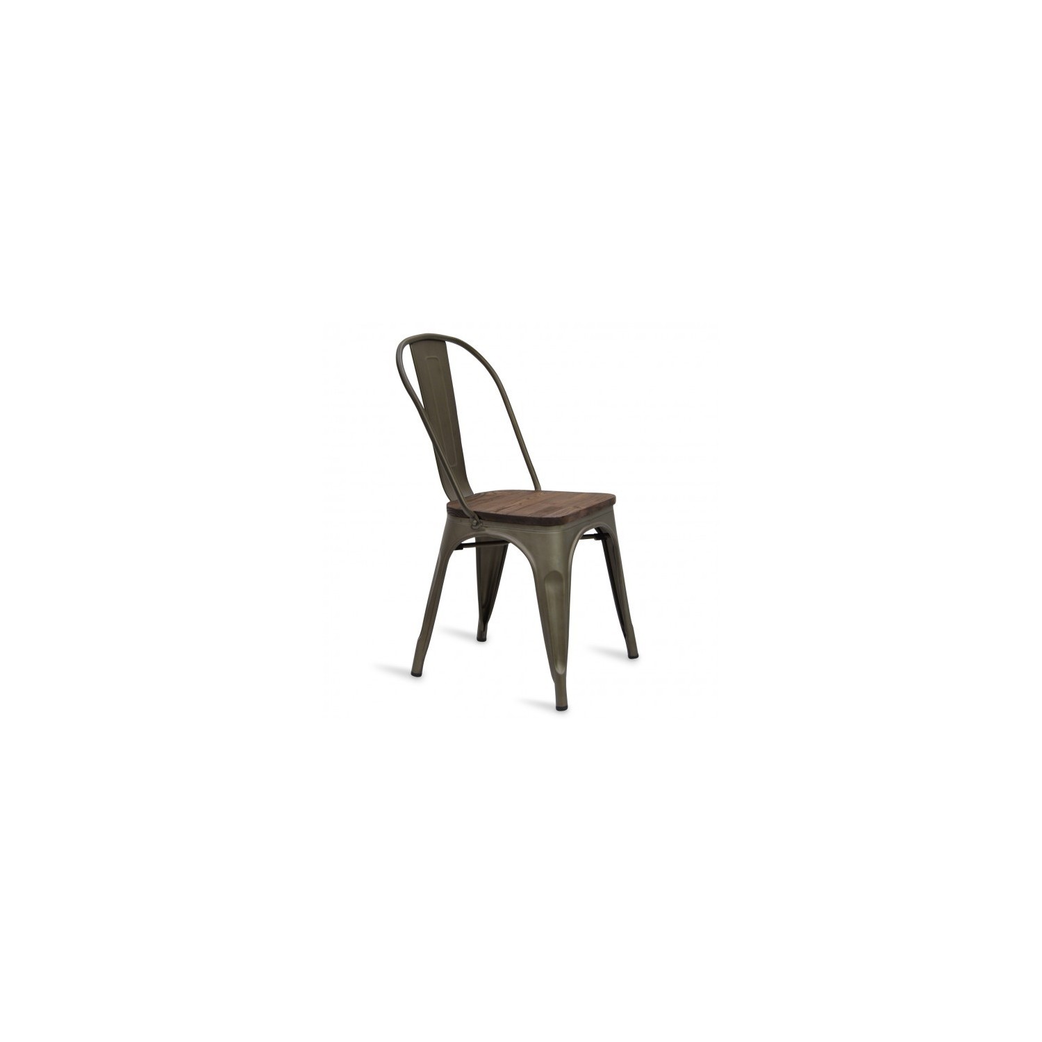 Pack 4 Moulin stolar i syntetisk rotting