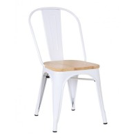 Pack 4 Moulin chairs in synthetic rattan