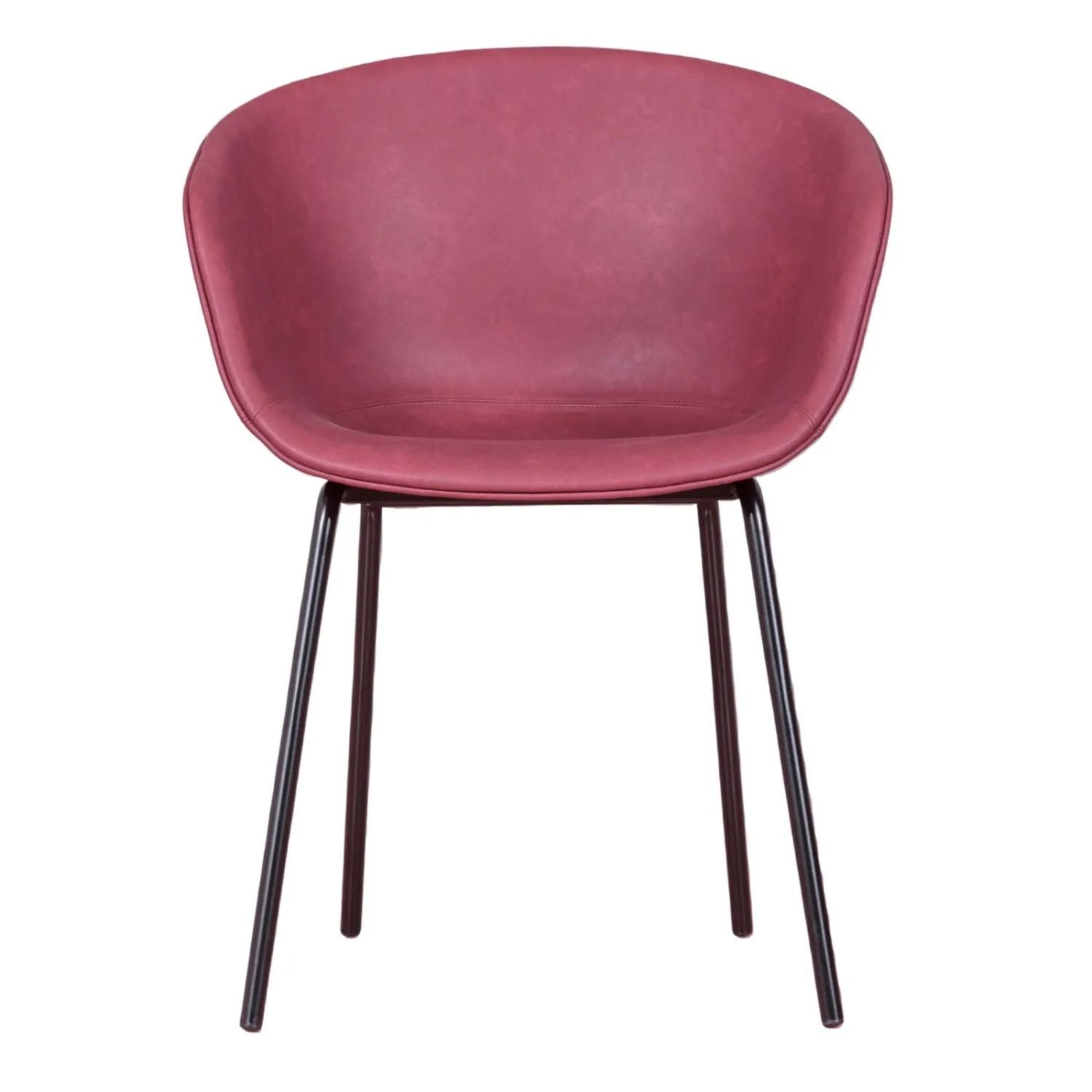 Chaise rembourrée Denver en simili cuir