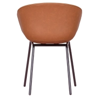 Denver Upholstered Chair in Leatherette