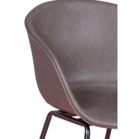 Denver Upholstered Chair in Leatherette