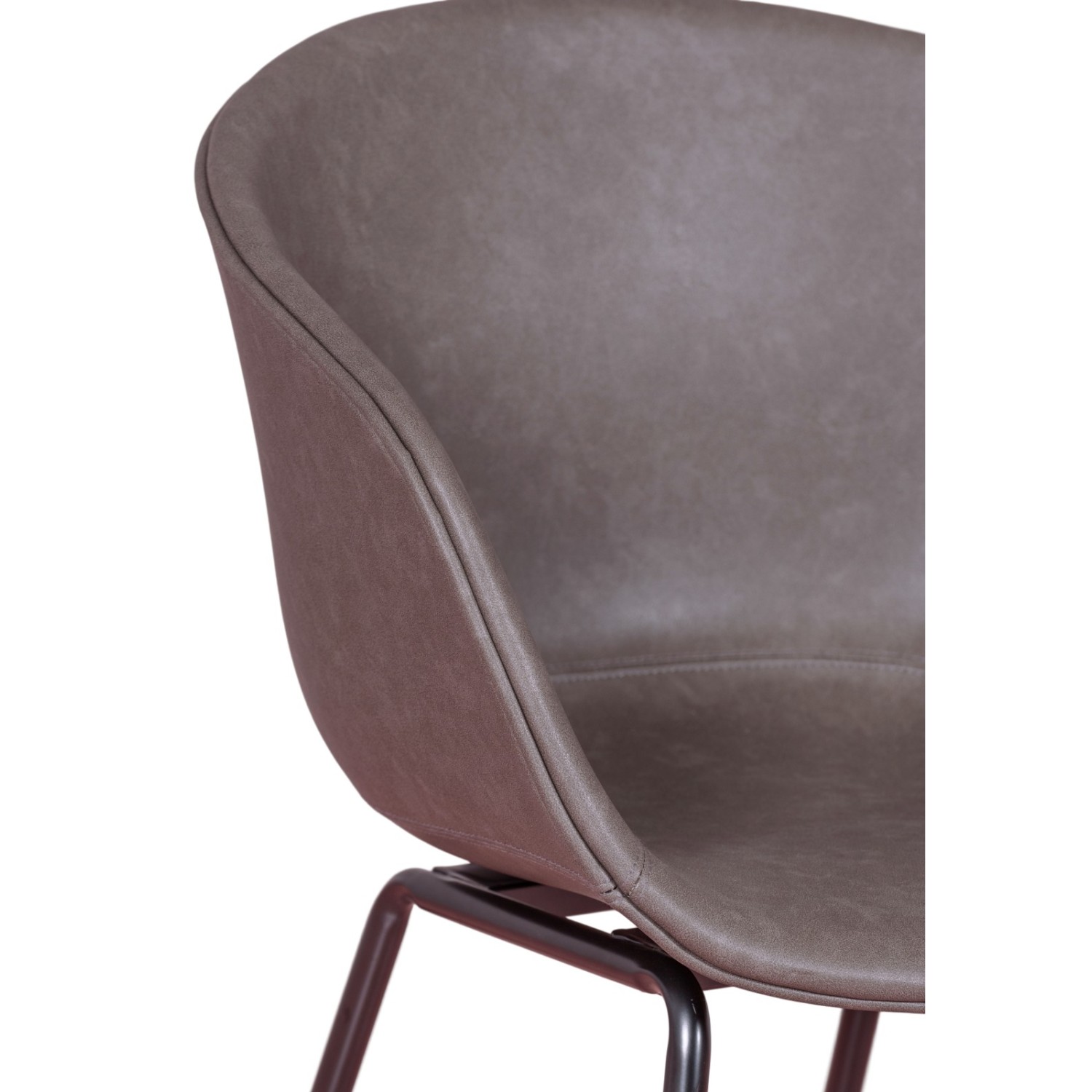 Denver Upholstered Chair in Leatherette