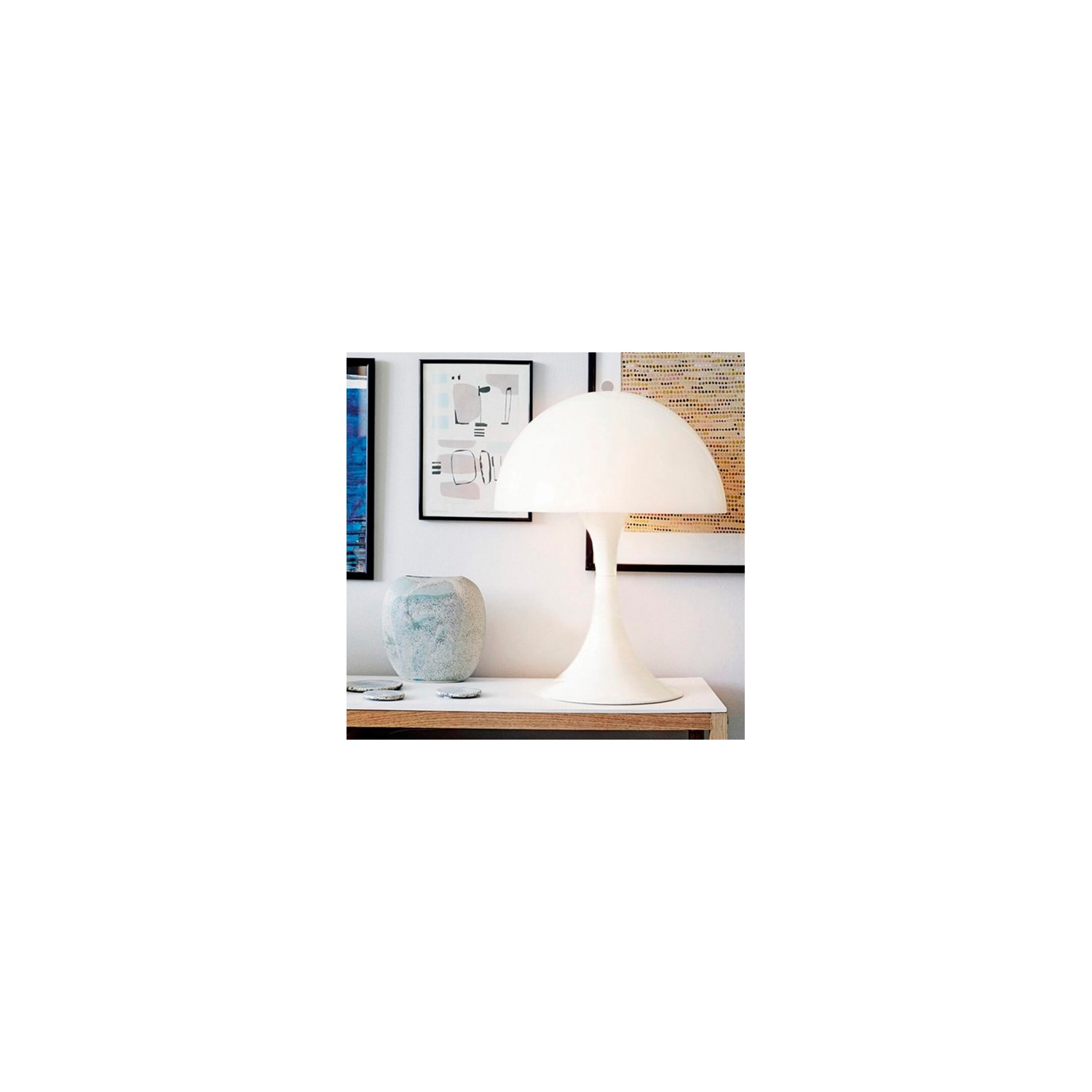 Replica van de Phantella designlamp van Verner Panton