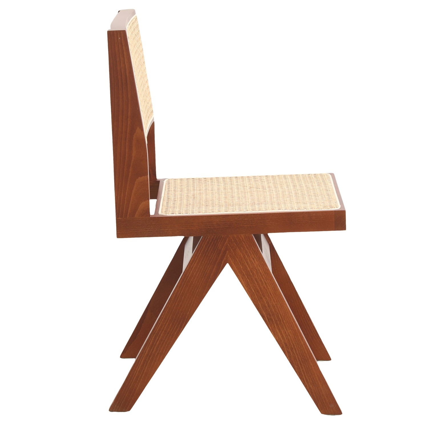 Réplique de la chaise Chandigarh du designer Pierre Jeanneret 