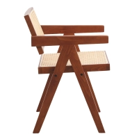 Replica Chandigarh stol med armar av designern Pierre Jeanneret 