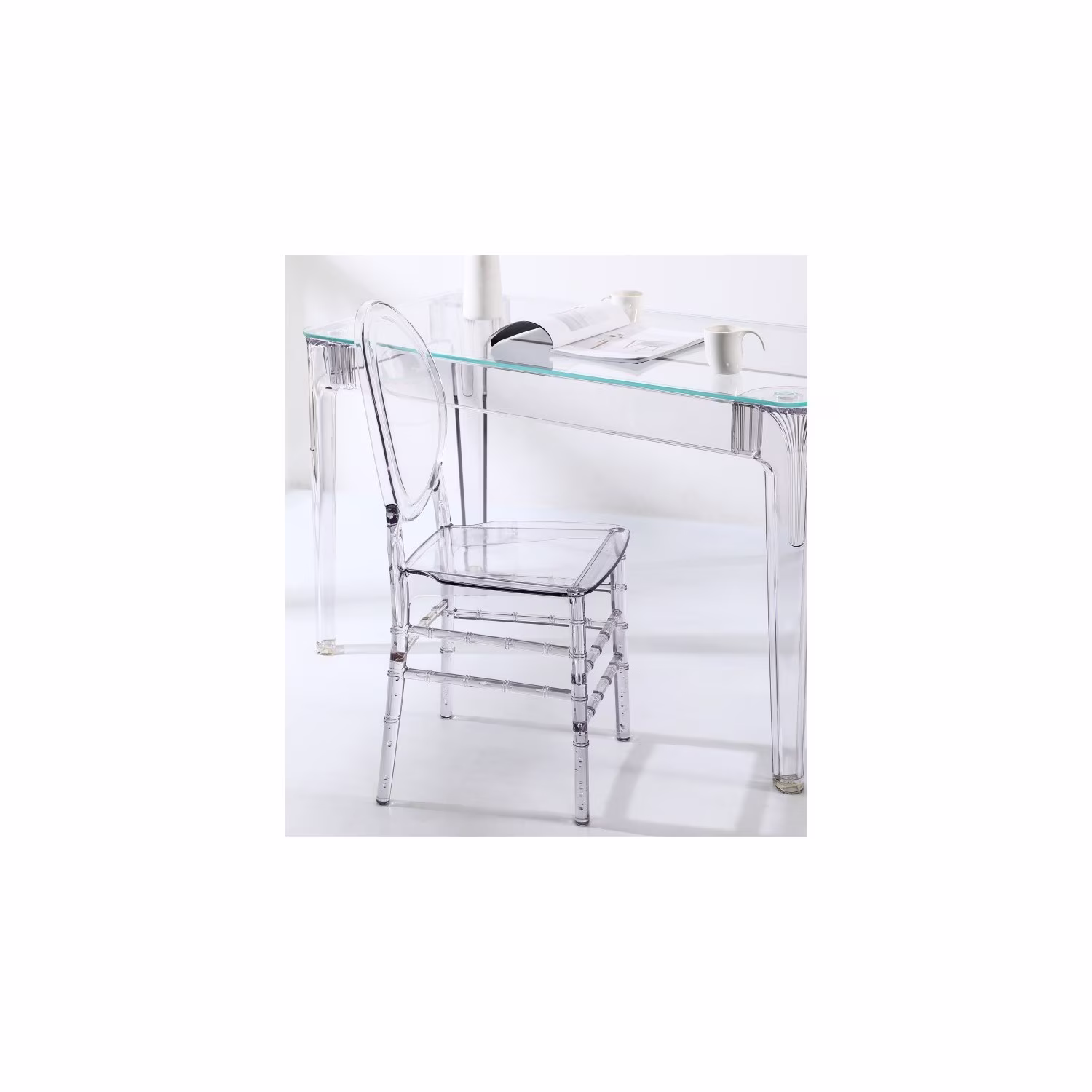 PACK 4 ISABELLE GHOST CHAIRS