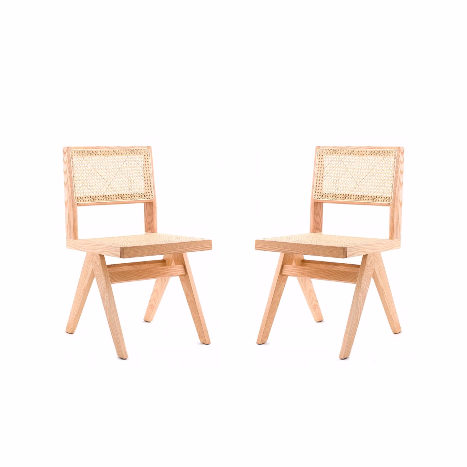 PACK 2 CHAISES COMPAS