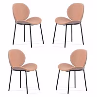 PACK 4 CHAISES SLICE