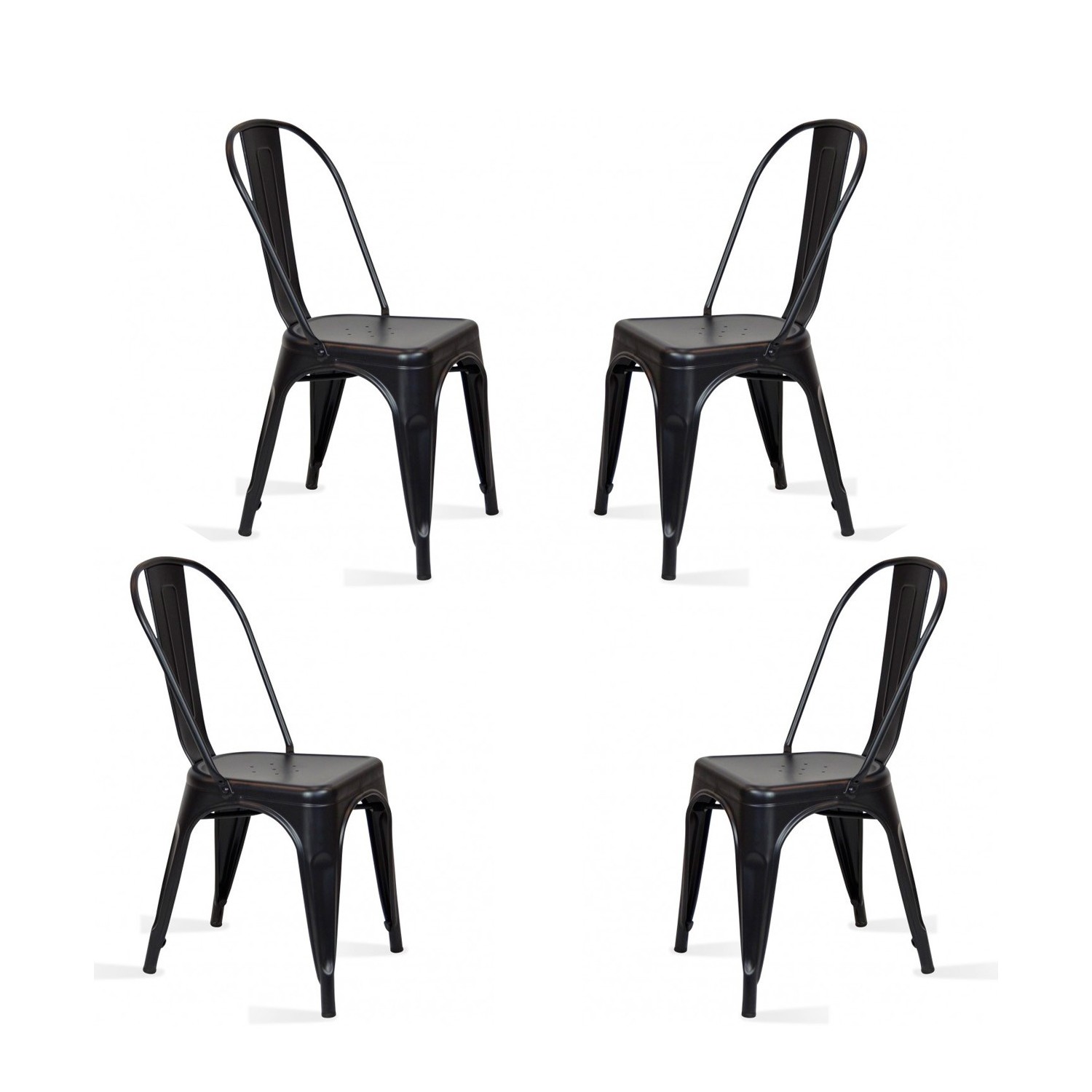 PACK 4 CADEIRAS BISTRO MATE