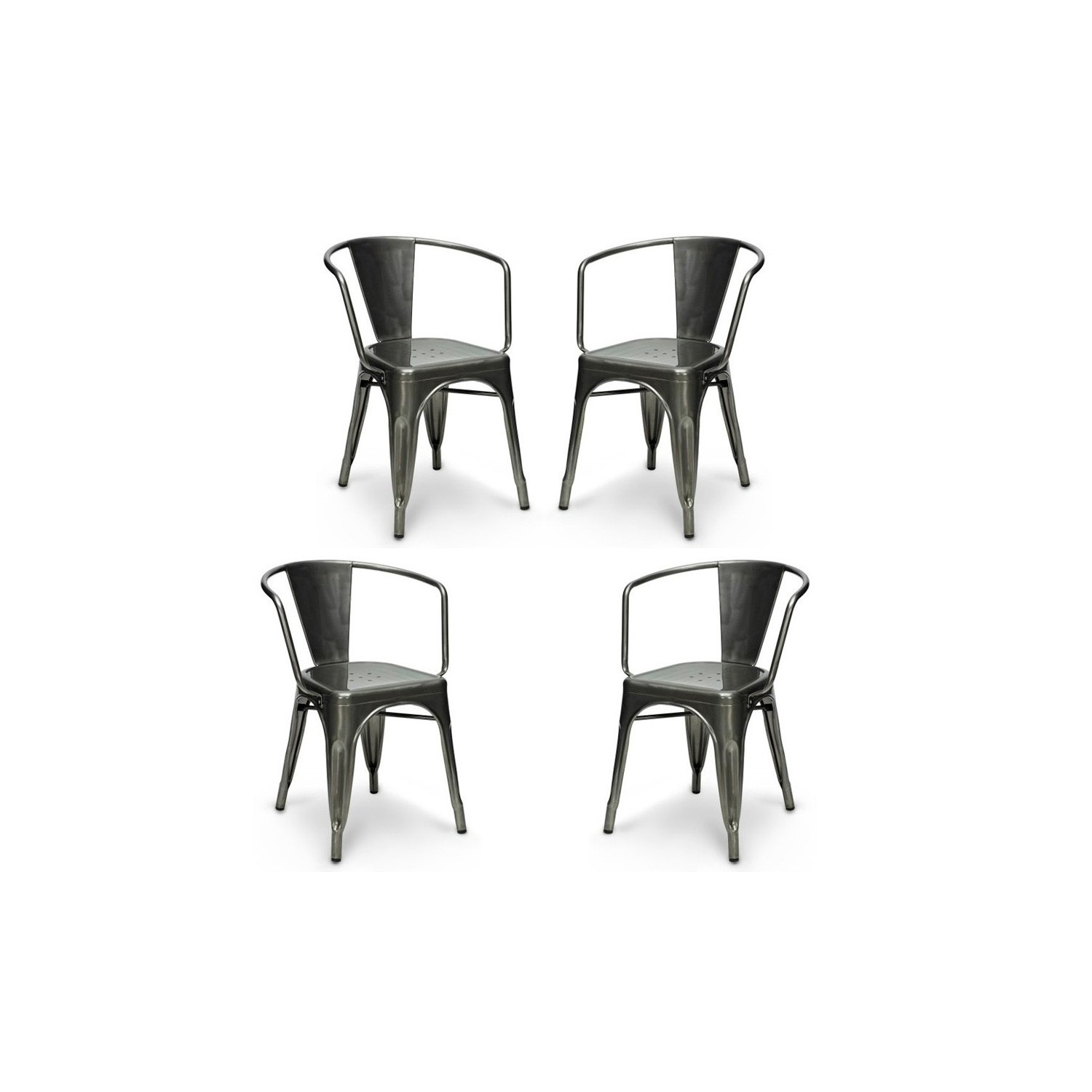 PACK 4 CADEIRAS BISTRO