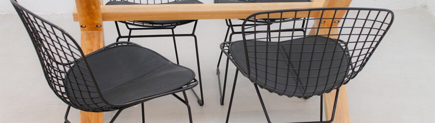 Collection de chaises et tabourets Bertoia
