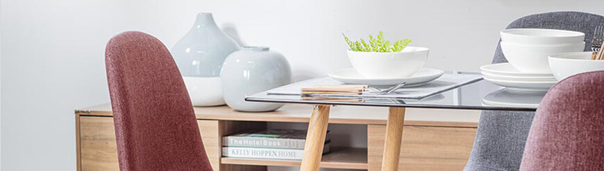 Tables Rectangulaire design de salle à manger