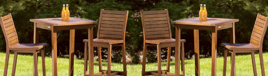 Tabourets robustes pour une utilisation en extérieur