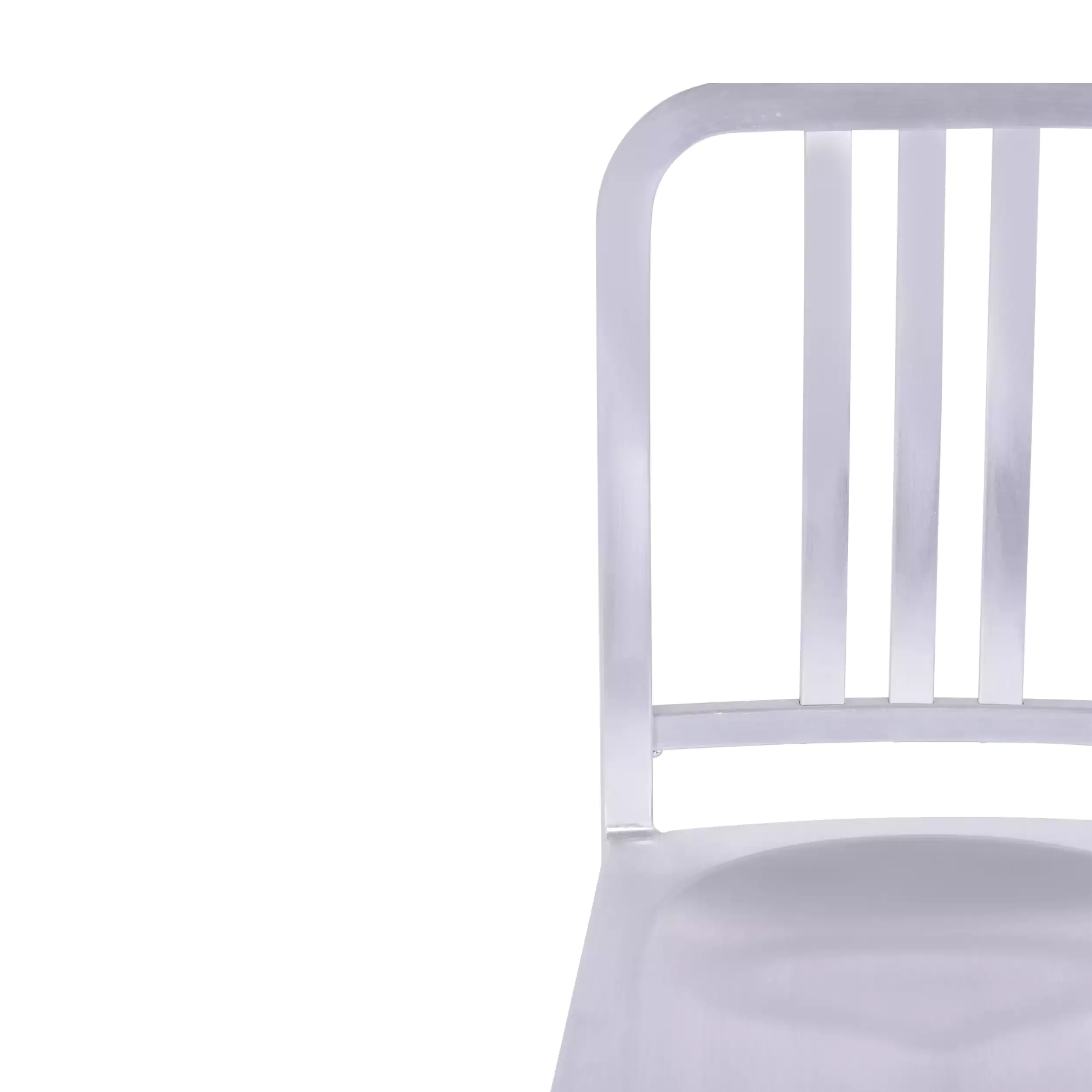 Chaise visiteur pied chrome MEO - Lot de 2